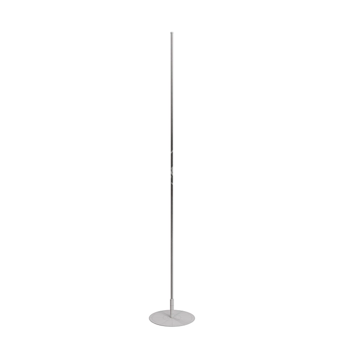 Scandinavian Style LED Floor Lamp 3D model image 2