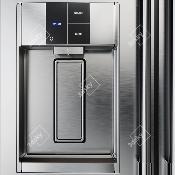 Frigidaire Kitchen Appliance Trio 3D model image 12