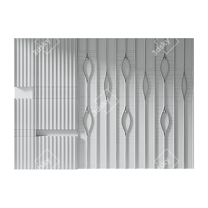 3D Wall Panel Design Solutions 3D model image 4