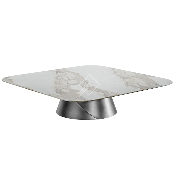 Modern Cattelan Italia Dining Table 3D model image 4