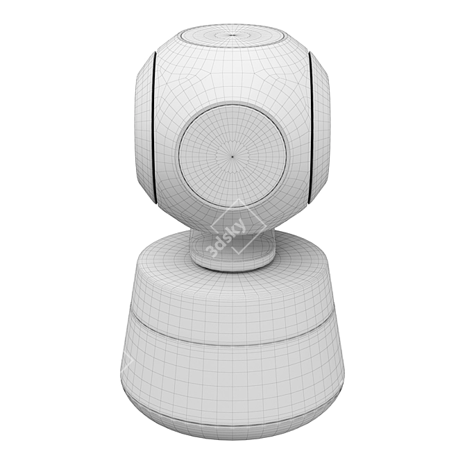 Advanced AI Pet Surveillance Camera 3D model image 5