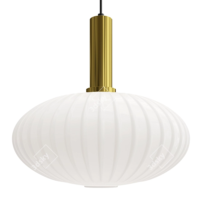 Modern Pendant Light Fixture 3D model image 1