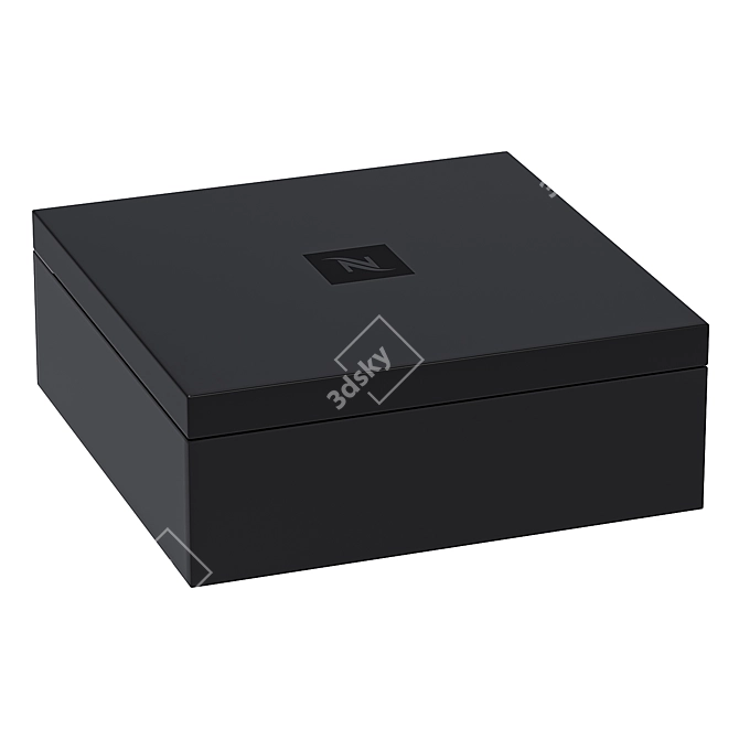 Nespresso Capsule Box Showcase 3D model image 3