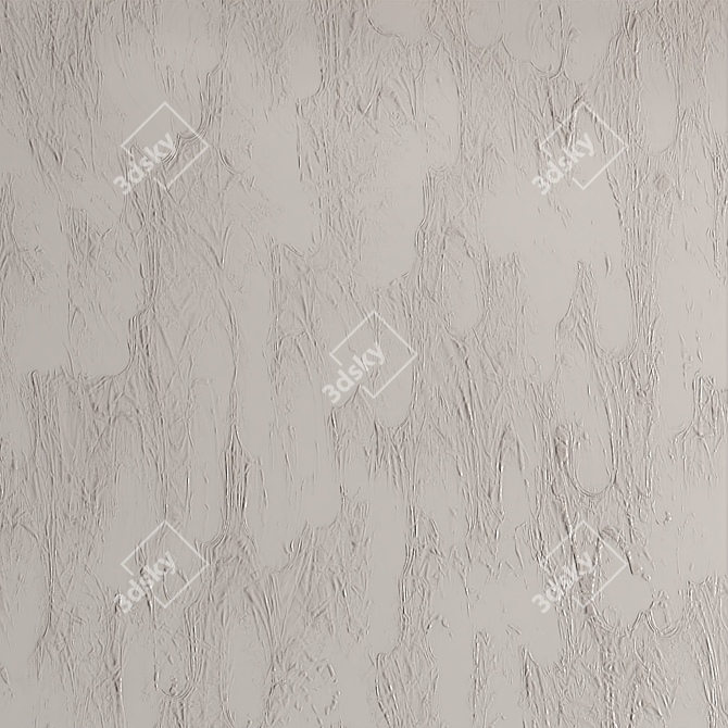 Plaster PBR Materials | Decorative Texture 3D model image 7