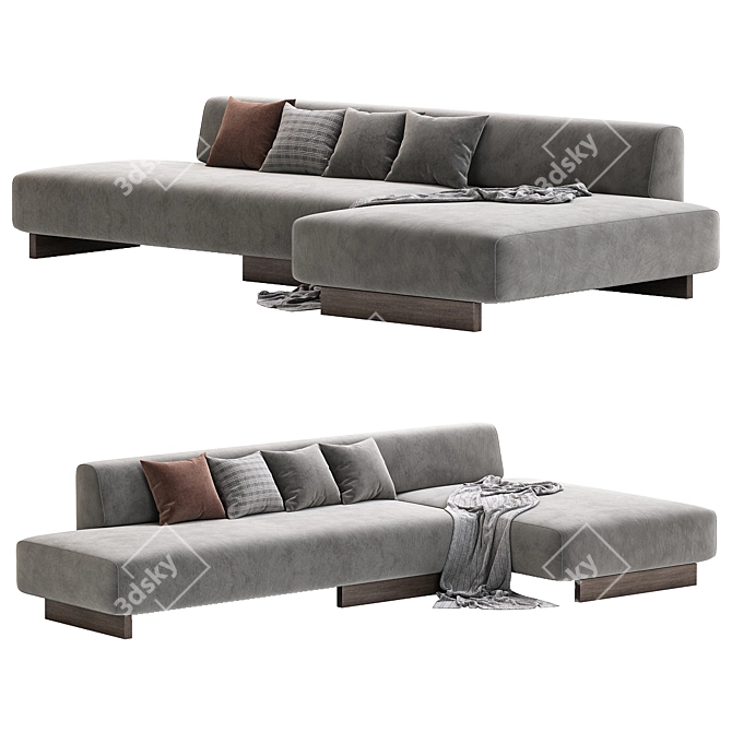  Contemporary LOVELAND Sofa Set 3D model image 4