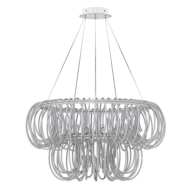 MERTEN Pendant Chandelier 3D Model 3D model image 4