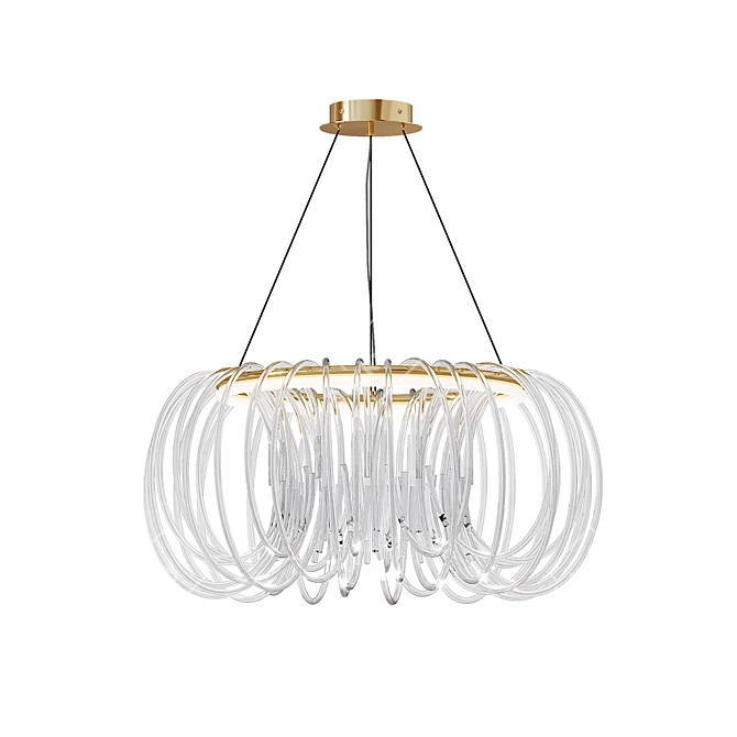 MERTEN Pendant Chandeliers Set 3D model image 3