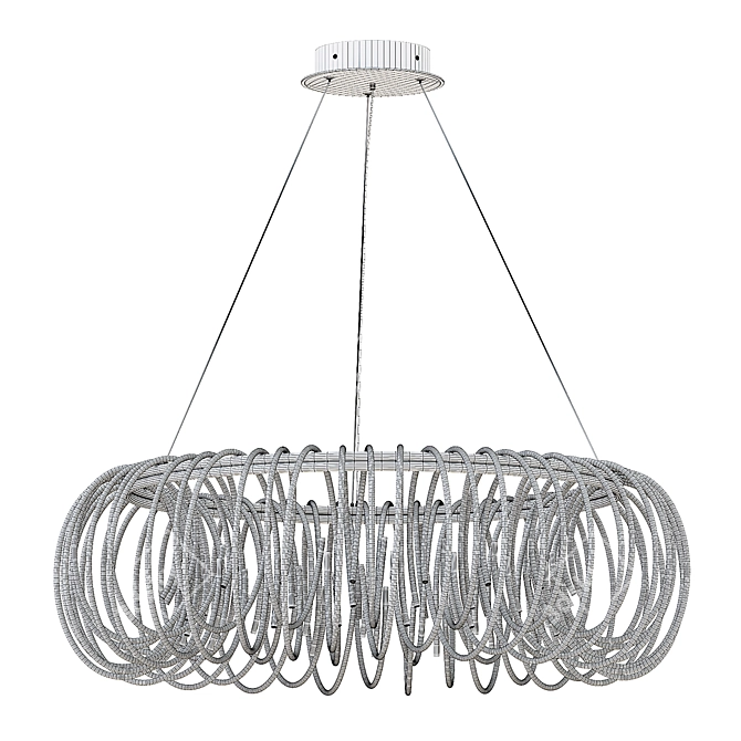 MERTEN Pendant Chandeliers Set 3D model image 4