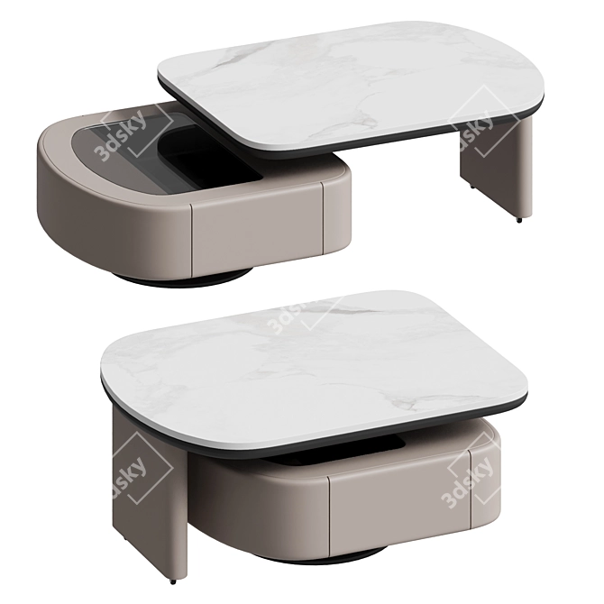 Transformer Desk | Albury Series 3D model image 2