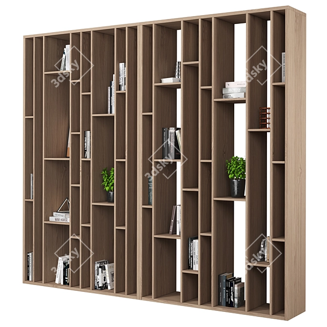 High-Quality Display Shelf 3D Model 3D model image 2