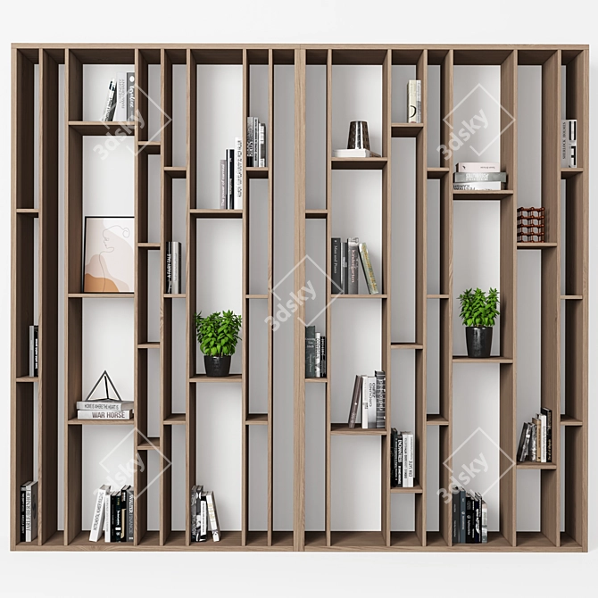 High-Quality Display Shelf 3D Model 3D model image 5