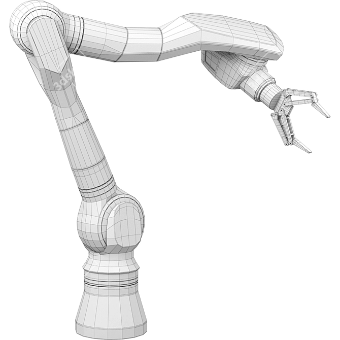 Neuro AI Surgical Robot 3D model image 4