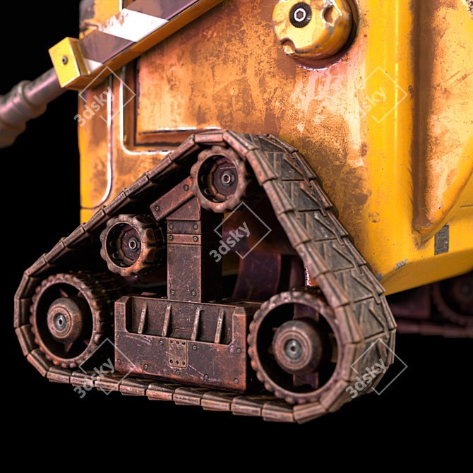 Robot Wall-E Toy for Room 3D model image 5