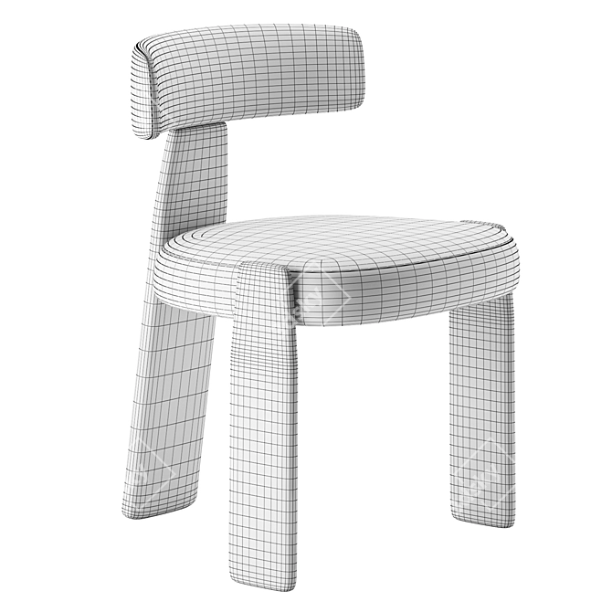 Modern Minimalist ORU Chair 2 3D model image 6