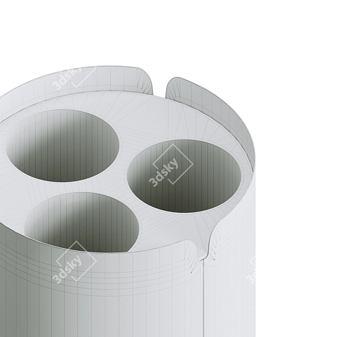 AIRA Outdoor Bins Collection 3D model image 6