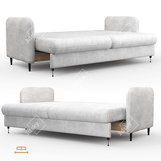  Idealbeds Milan Sofa Bed 3D model image 2