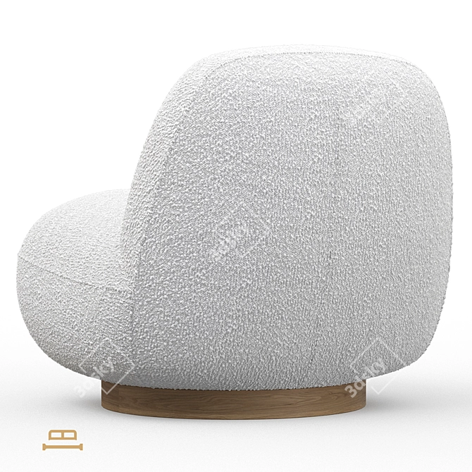 Idealbeds Nebbia Armchair 3D model image 3