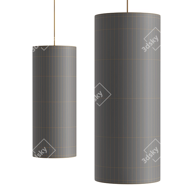 Modern Minimalist Pendant Lamp - 3Ds Max Model 3D model image 6