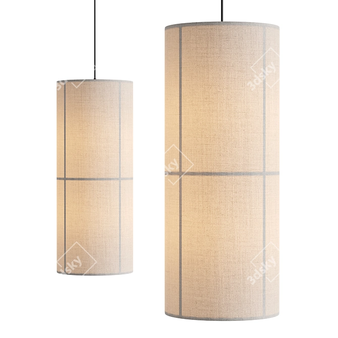 Modern Minimalist Pendant Lamp - 3Ds Max Model 3D model image 7