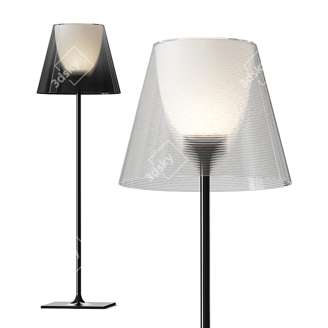 Modern Designer Flos Floor Lamp 3D model image 1