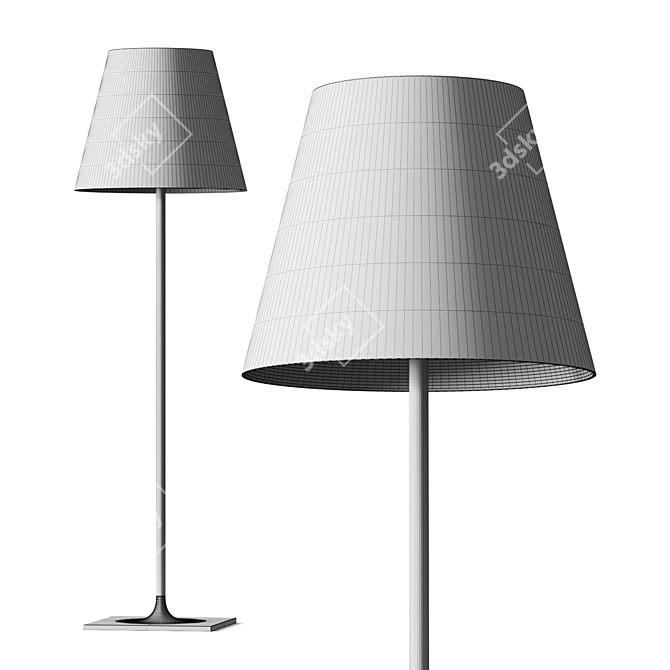 Modern Designer Flos Floor Lamp 3D model image 5