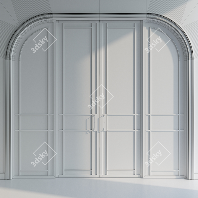 Variety Door Options Set 3D model image 6