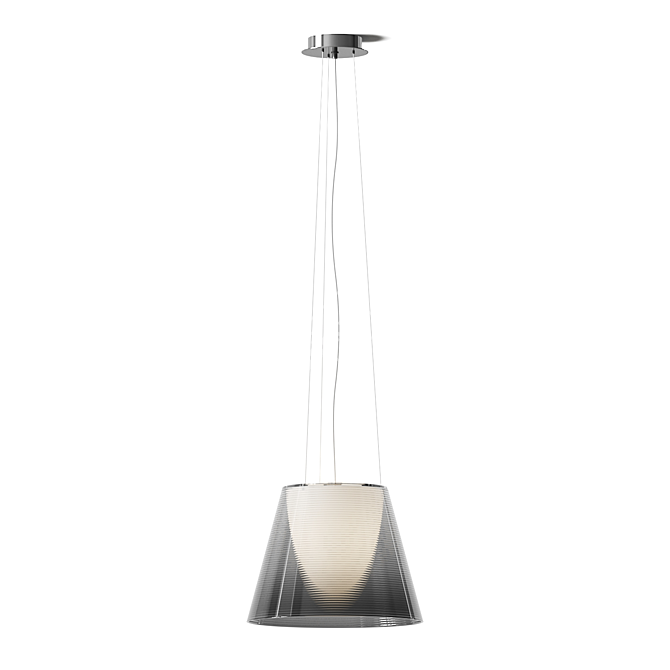 Modern Designer Pendant Lamp - 3D Files 3D model image 2