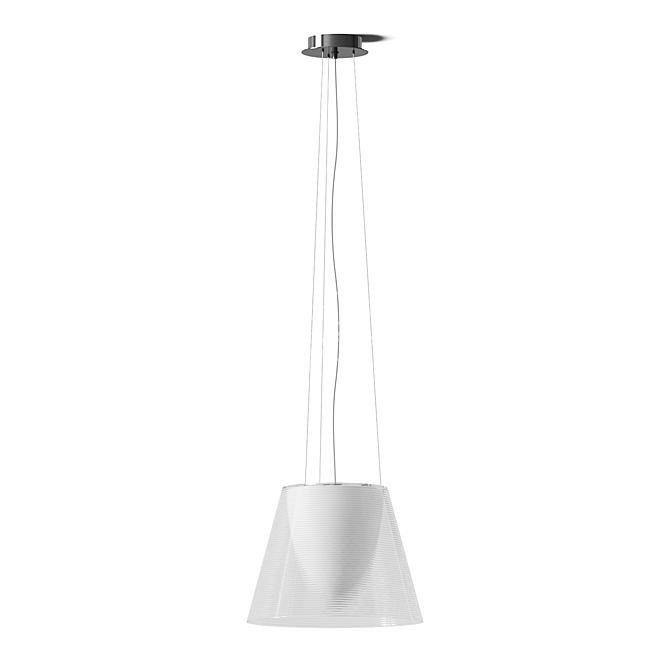 Modern Designer Pendant Lamp - 3D Files 3D model image 3