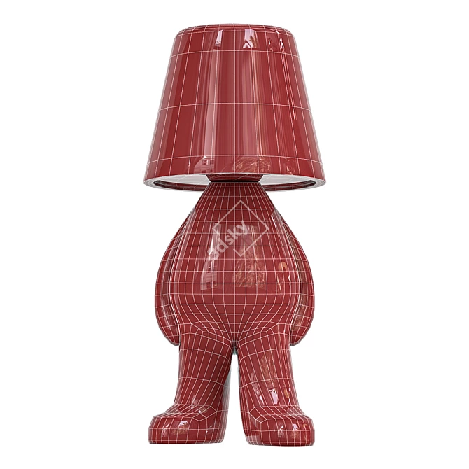 Modern Bigger Brother Lamp Mix 3D model image 4