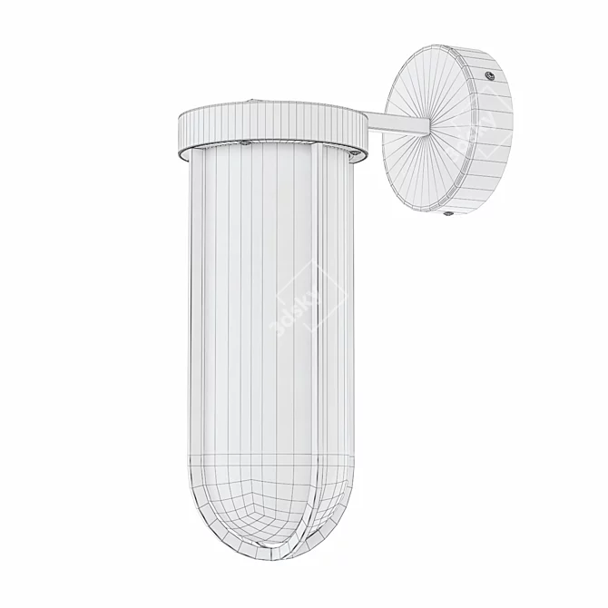 Ritz LED Garden Park Light 3D model image 2