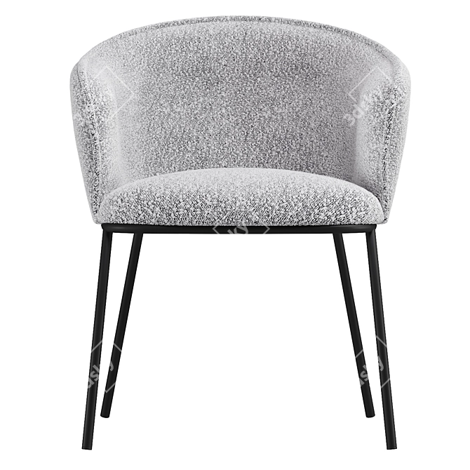 Don Upholstered Chair by Stool Group 3D model image 11