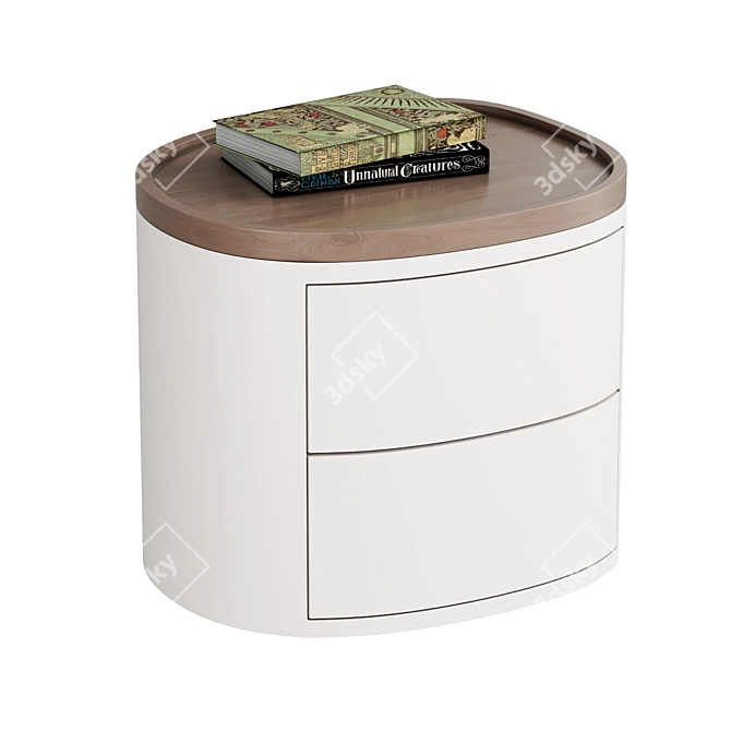 SG Small Nightstand by Manner-Matter 3D model image 1