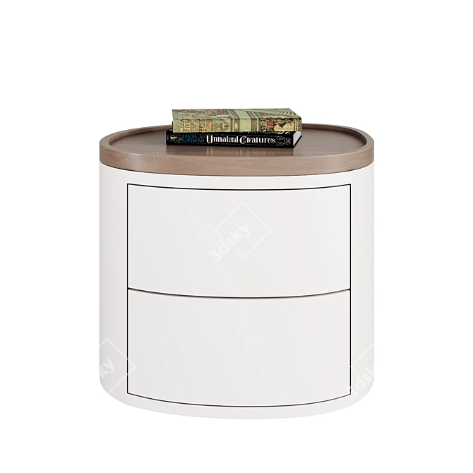 SG Small Nightstand by Manner-Matter 3D model image 2