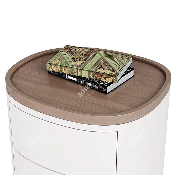 SG Small Nightstand by Manner-Matter 3D model image 3