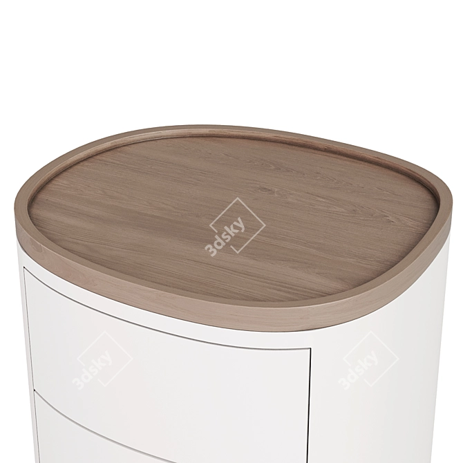 SG Small Nightstand by Manner-Matter 3D model image 7