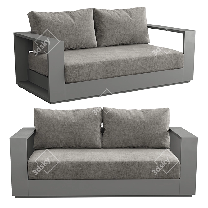 Hayman 2 Seater Sofa Model 3D model image 1