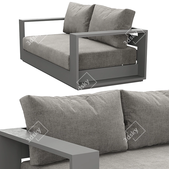 Hayman 2 Seater Sofa Model 3D model image 4