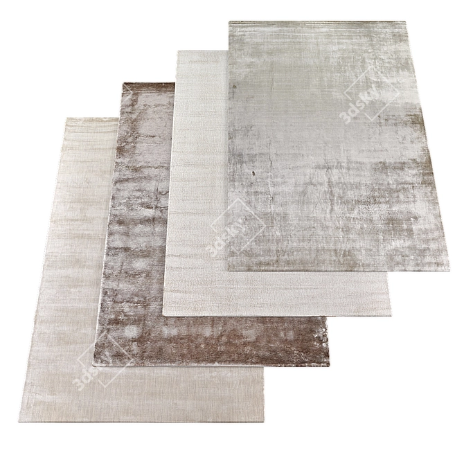 Assorted Rug Collection 3D model image 1