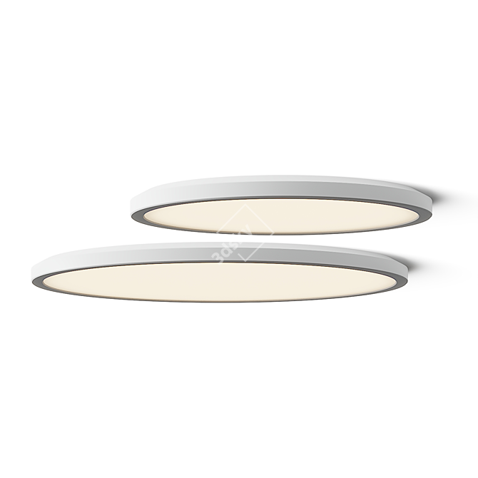 Rotatable Pivoted Ceiling Lamp 3D model image 4