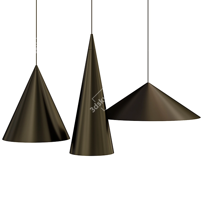 Modern Wästberg Pendant Lamp 3D model image 1