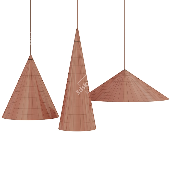 Modern Wästberg Pendant Lamp 3D model image 3