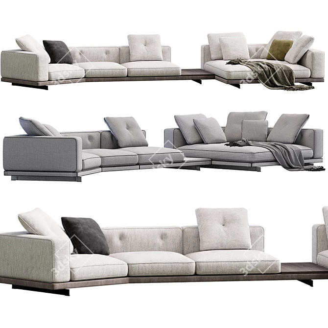 Modern Elegance: Dylan Sofa Design 3D model image 3