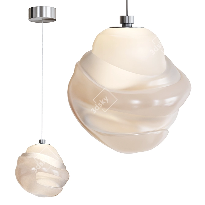 Analog Glass OMAM Pendant Light 3D model image 5