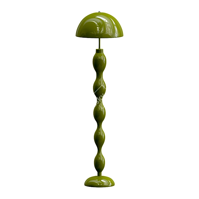 Modern 3D Model Drop Lamp 3D model image 1