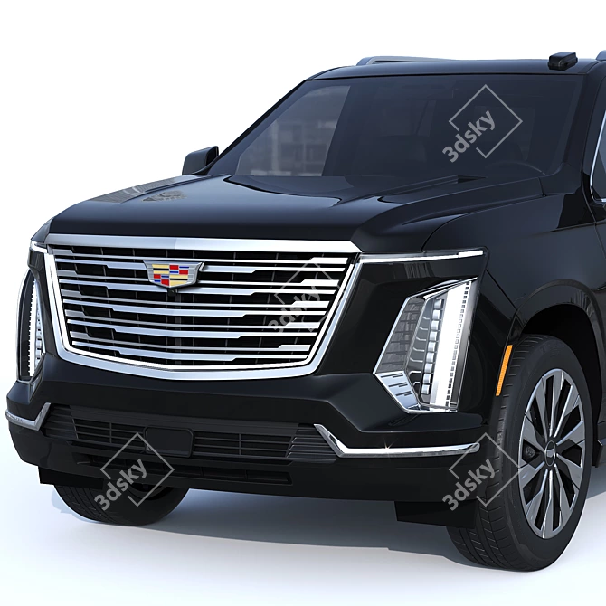 Cadillac Escalade 2025: Luxury Redefined 3D model image 5