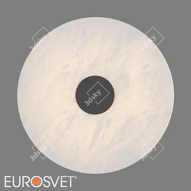 Marble LED Wall Light Eurosvet Thasos 3D model image 3