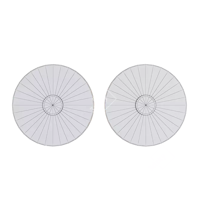 Marble LED Wall Light Eurosvet Thasos 3D model image 4