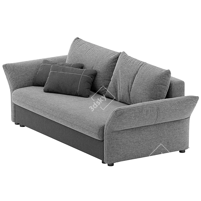 Modern Ibiza Sofa by Mood 3D model image 2