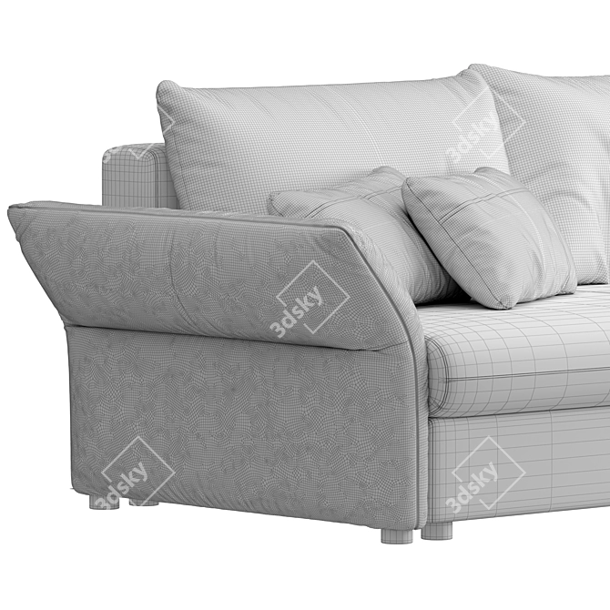 Modern Ibiza Sofa by Mood 3D model image 6