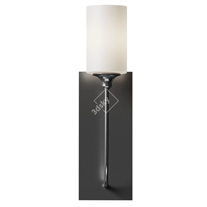 Elegant Rectangular Celeste Wall Sconce 3D model image 3